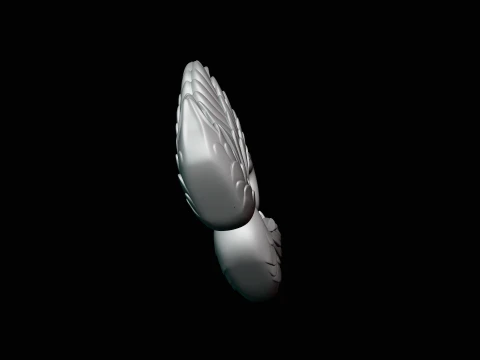 Swan Couple Heart Statue Design 1 - 3D Print Model 3D Print Model