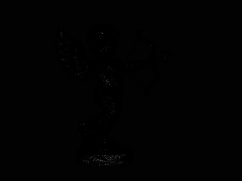 Cupid with Bow Statue Design 2 - 3D Print Model 3D Print Model
