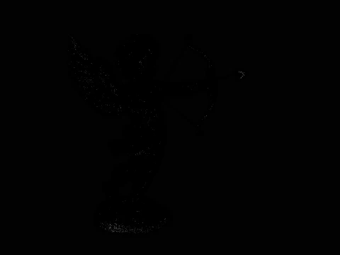 Cupid with Bow Statue Design 3 - 3D Print Model 3D Print Model