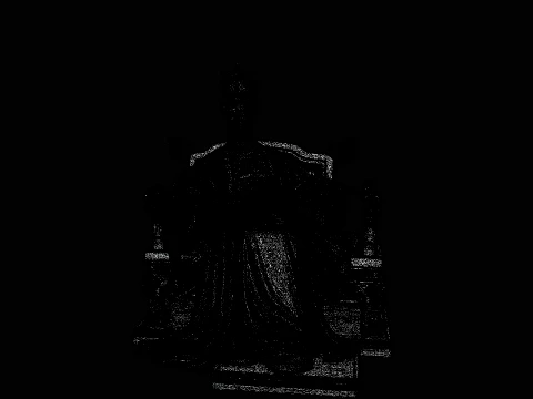 Chinese Empress on Throne Statue Design 2 - 3D Print Model 3D Print Model
