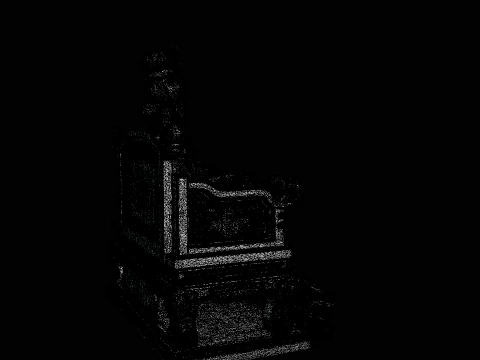Chinese Empress on Throne Statue Design 2 - 3D Print Model 3D Print Model
