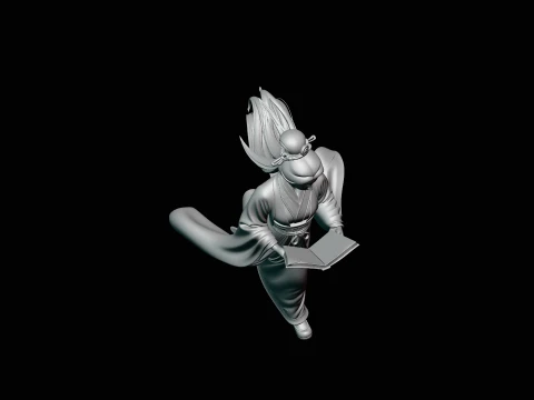 Lady Reading a Book Statue Design 1 - 3D Print Model 3D Print Model