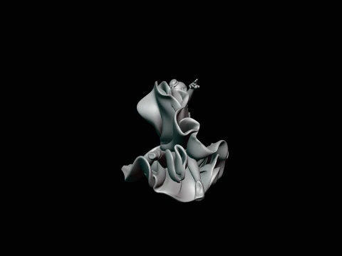 Contemporary Dancer Statue Design 1 - 3D Print Model 3D Print Model