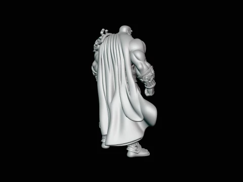 Bearded Warrior God Statue Design 1 - 3D Print Model 3D Print Model