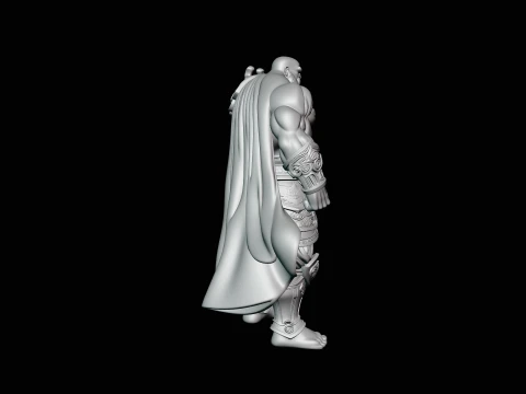 Bearded Warrior God Statue Design 1 - 3D Print Model 3D Print Model