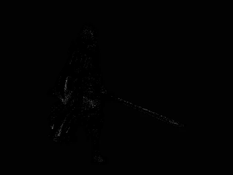 Hooded Dual Sword Assassin Statue Design 3 - 3D Print Model 3D Print Model