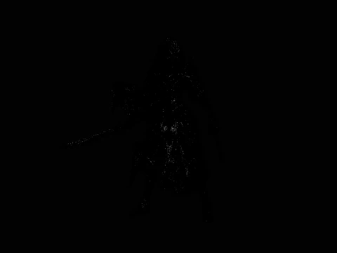 Hooded Dual Sword Assassin Statue Design 4 - 3D Print Model 3D Print Model