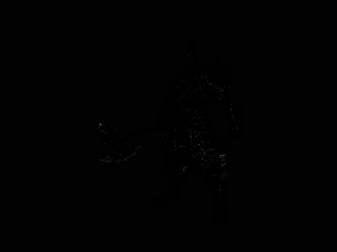 Mohawk Dual Axe Warrior Statue Design 2 - 3D Print Model 3D Print Model