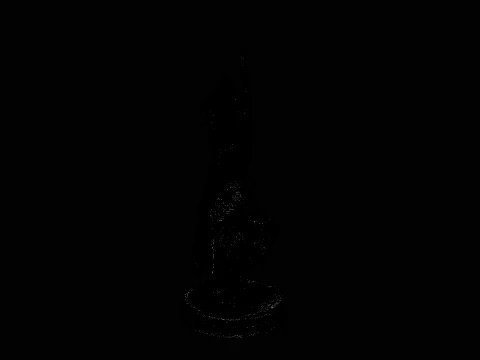 Robed Archer with Bow Statue Design 1 - 3D Print Model 3D Print Model