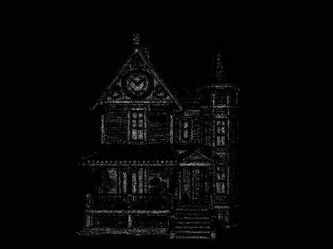 Victorian Clock House Model Design 1 - 3D Print Model 3D Print Model