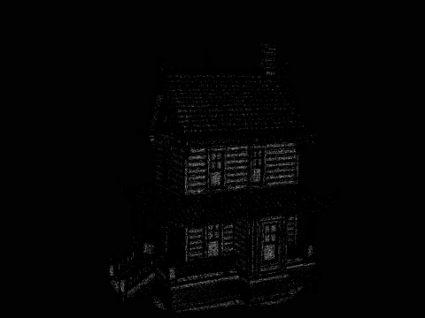 Victorian Clock House Model Design 3 - 3D Print Model 3D Print Model