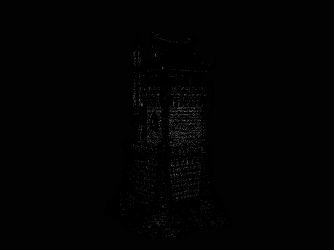 Stone Castle Tower Model Design 4 - 3D Print Model 3D Print Model