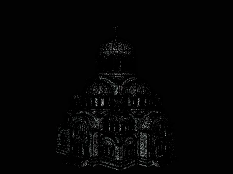Domed Cathedral Model Design 4 - 3D Print Model 3D Print Model