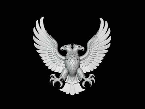 Spread Wing Eagle Statue Design 4 - 3D Print Model 3D Print Model