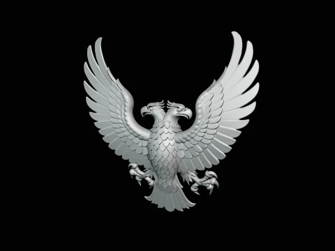 Spread Wing Eagle Statue Design 4 - 3D Print Model 3D Print Model