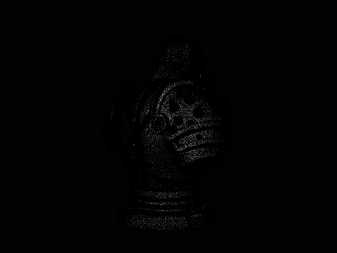 Braided Orc Warrior Bust Statue Design 4 - 3D Print Model 3D Print Model