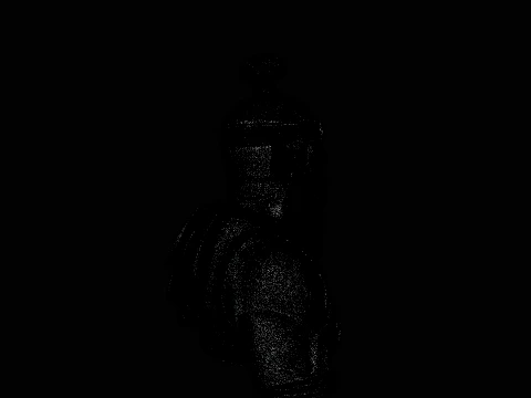Bearded Immortal Warrior Bust Statue Design 2 - 3D Print Model 3D Print Model