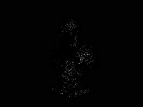 Skeleton Knight Bust Statue Design 3 - 3D Print Model 3D Print Model