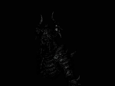 Spiked Armor Skeleton Bust Statue Design 2 - 3D Print Model 3D Print Model