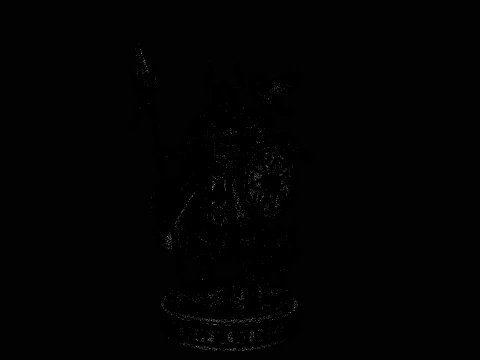 Odin with Spear Statue Design 5 - 3D Print Model 3D Print Model