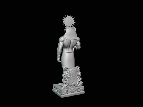 Ra Sun God Statue Design 4 - 3D Print Model 3D Print Model