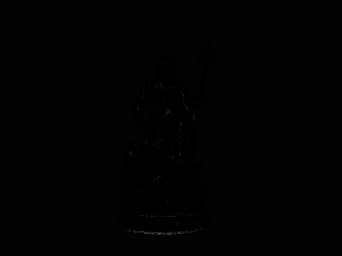 Poseidon with Trident Statue Design 9 - 3D Print Model 3D Print Model