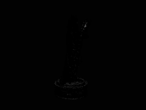 Zeus with Lightning Bolt Statue Design 9 - 3D Print Model 3D Print Model
