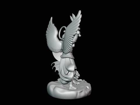 Archangel Michael Warrior Statue Design 12 - 3D Print Model 3D Print Model