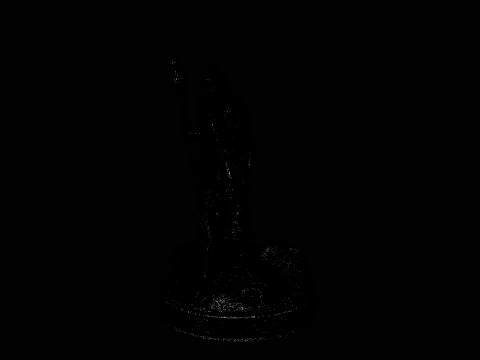 Poseidon on Sea Horse Statue Design 3 - 3D Print Model 3D Print Model