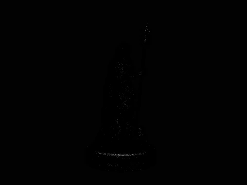 Poseidon on Sea Horse Statue Design 4 - 3D Print Model 3D Print Model