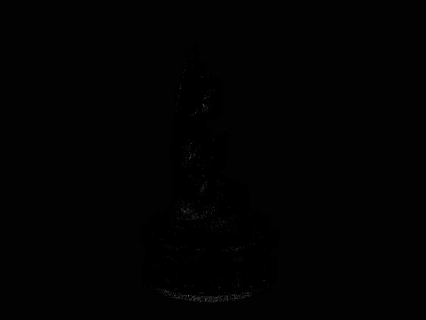 Haloed Buddha on Lotus Statue Design 5 - 3D Print Model 3D Print Model