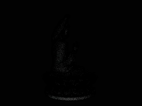 Haloed Buddha on Lotus Statue Design 6 - 3D Print Model 3D Print Model
