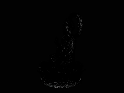 Haloed Buddha on Lotus Statue Design 7 - 3D Print Model 3D Print Model
