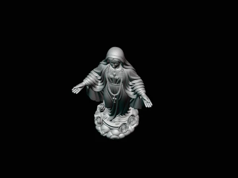 Our Lady of Grace Statue Design 5 - 3D Print Model 3D Print Model
