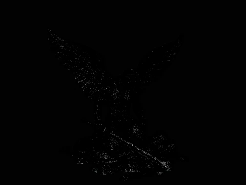 Chained Fallen Angel Statue Design 2 - 3D Print Model 3D Print Model
