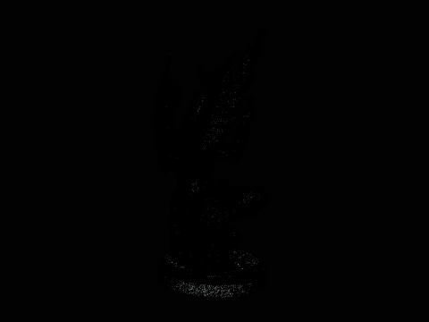 Baphomet on Skull Throne Statue Design 2 - 3D Print Model 3D Print Model