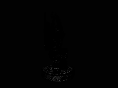 Baphomet on Skull Throne Statue Design 3 - 3D Print Model 3D Print Model