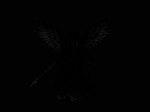 Angel of Death with Lantern Statue Design 2 - 3D Print Model 3D Print Model