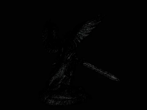 Angel of Death with Lantern Statue Design 2 - 3D Print Model 3D Print Model
