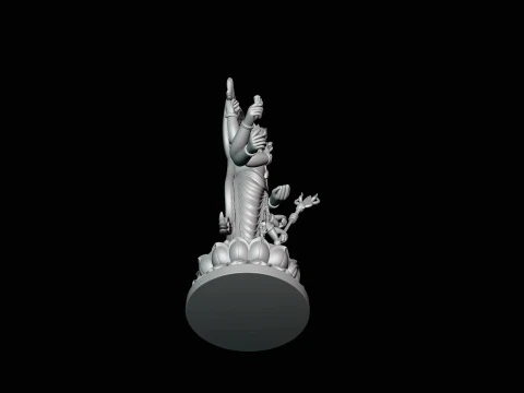 Multi-Armed Guanyin Statue Design 7 - 3D Print Model 3D Print Model