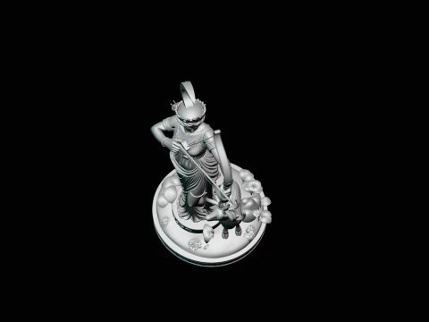 Diana the Huntress Statue Design 2 - 3D Print Model 3D Print Model