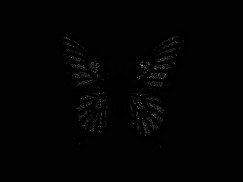 Ornate Golden Butterfly Statue Design 2 - 3D Print Model 3D Print Model
