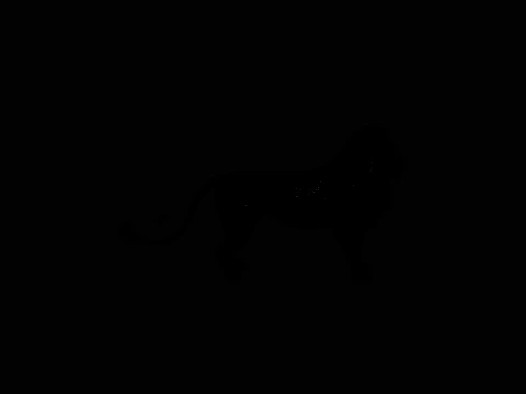 Standing Lion Statue Design 3 - 3D Print Model 3D Print Model