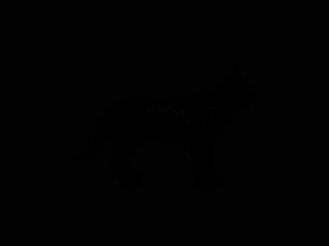 Standing Lynx Statue Design 1 - 3D Print Model 3D Print Model