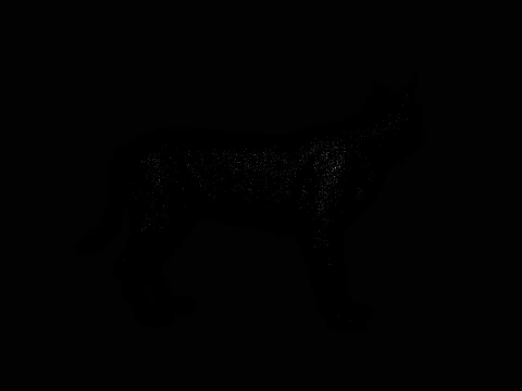 Standing Lynx Statue Design 4 - 3D Print Model 3D Print Model