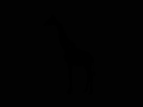 Standing Giraffe Statue Design 1 - 3D Print Model 3D Print Model