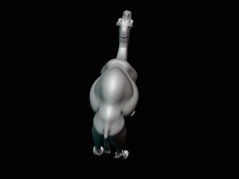 Dromedary Camel Statue Design 4 - 3D Print Model 3D Print Model