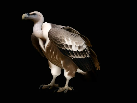 Griffon Vulture Statue Design 1 - 3D Print Model 3D printmodel
