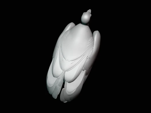 Griffon Vulture Statue Design 2 - 3D Print Model 3D Print Model