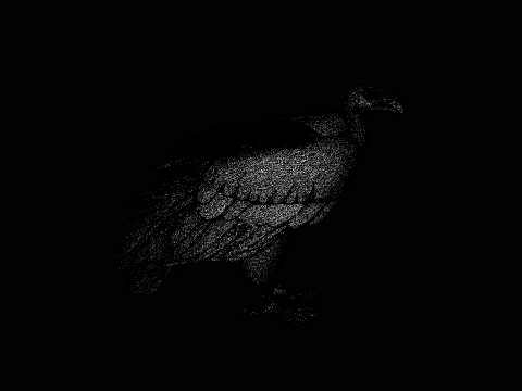 Griffon Vulture Statue Design 2 - 3D Print Model 3D Print Model